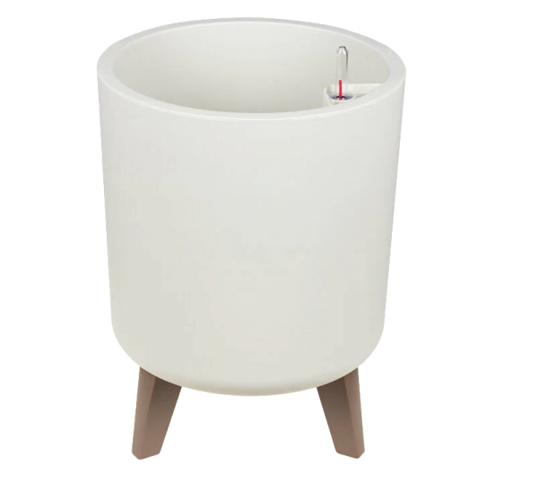 Кашпо ЛОРИАН 19л, D300мм Белый ротанг 